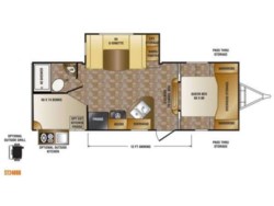 2014 CrossRoads Sunset Trail Super Lite ST240BH - Used Travel Trailer for sale by Fretz RV in Souderton, Pennsylvania