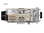 Call now about this 2026 Ember RV Overland Series 240TKR! 2026 Ember RV Overland Series 240TKR - New Toy Hauler For Sale by Fretz RV in Souderton, Pennsylvania