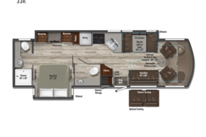 2025 Winnebago Sunstar 33K