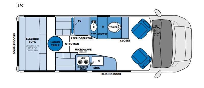 Call now about this 2026 Pleasure-Way Lexor TS ! 2026 Pleasure-Way Lexor TS - New Class B For Sale by Fretz RV in Souderton, Pennsylvania