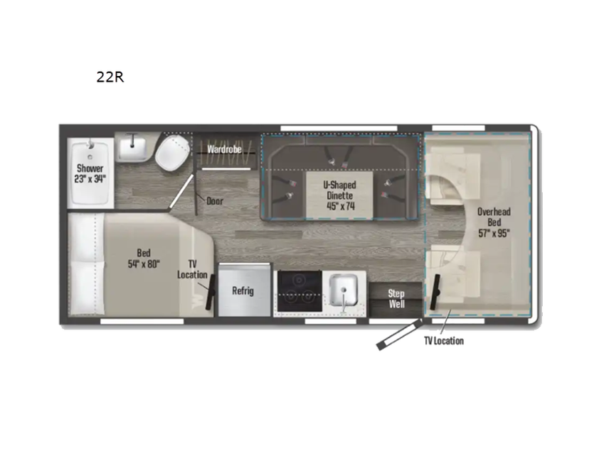 New 2026 Winnebago Spirit 22R available in Souderton, Pennsylvania