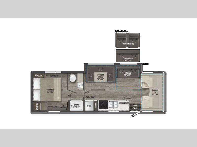 Call now about this 2026 Winnebago Spirit 31K! 2026 Winnebago Spirit 31K - New Class C For Sale by Fretz RV in Souderton, Pennsylvania features Slideout