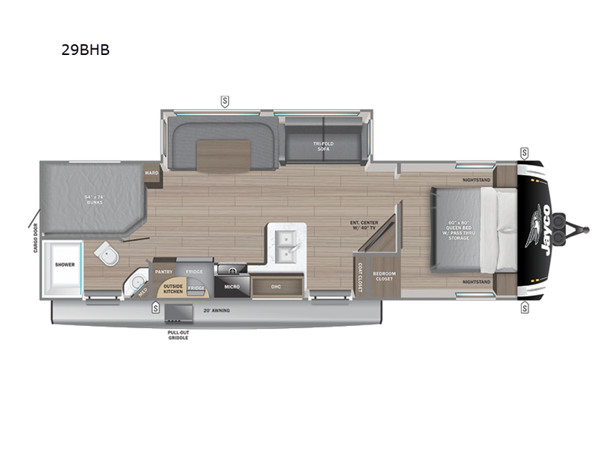 New 2026 Jayco Jay Feather 29BHB available in Souderton, Pennsylvania