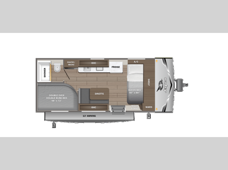 Call now about this 2026 Jayco Jay Flight SLX 172 DB! 2026 Jayco Jay Flight SLX 172 DB - New Travel Trailer For Sale by Fretz RV in Souderton, Pennsylvania
