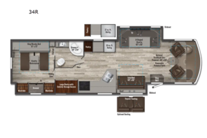 2025 Winnebago Sunstar 34R