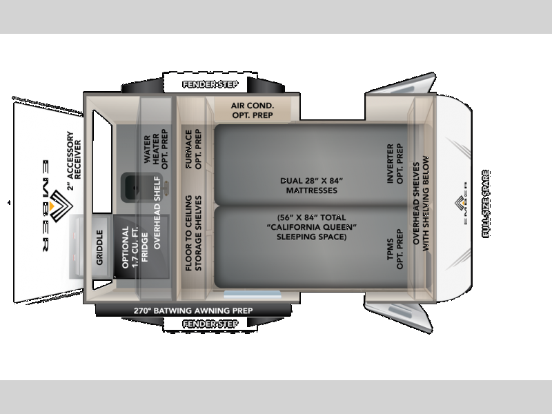 Email now about this 2026 Ember RV E-Series Spark LE 12RK! New 2026 Ember RV E-Series Spark LE 12RK available in Souderton, Pennsylvania