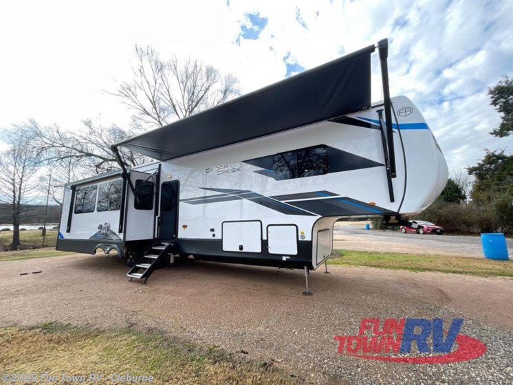 Email now about this 2025 Forest River Cedar Creek 395WOW! New 2025 Forest River Cedar Creek 395WOW available in Cleburne, Texas