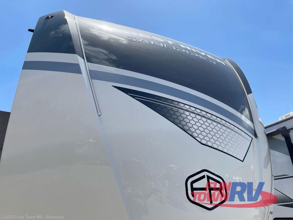 Contact us now about this 2026 Forest River Sandpiper 3900HBLR! 2026 Sandpiper 3900HBLR by Forest River from Fun Town RV - Cleburne in Cleburne, Texas