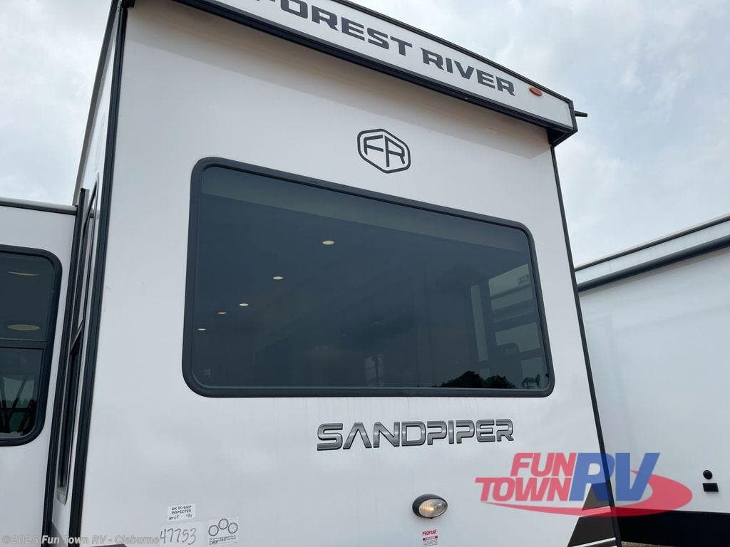 Contact us now about this 2025 Forest River Sandpiper Destination Trailers 388JW! 2025 Sandpiper Destination Trailers 388JW by Forest River from Fun Town RV - Cleburne in Cleburne, Texas