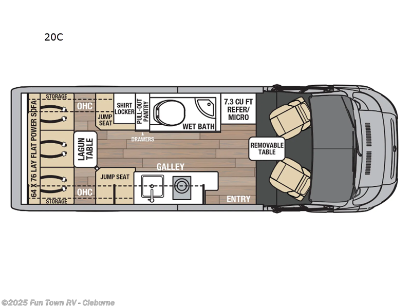 Call now about this 2024 Coachmen Nova 20C! 2024 Coachmen Nova 20C - Used Class B For Sale by Fun Town RV - Cleburne in Cleburne, Texas