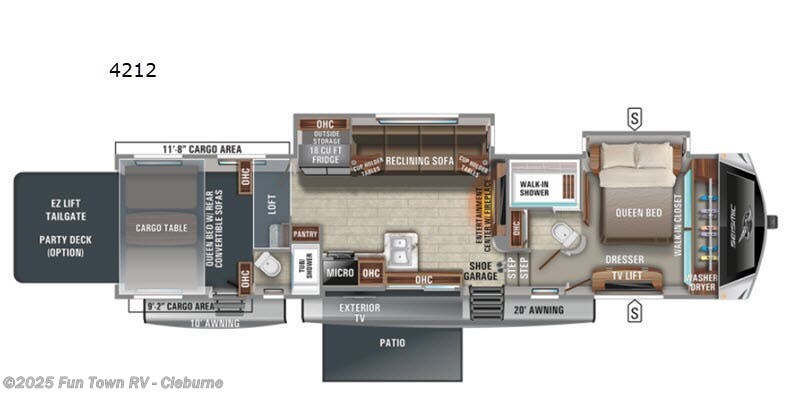 Call now about this 2021 Jayco Seismic 4212! 2021 Jayco Seismic 4212 - Used Toy Hauler For Sale by Fun Town RV - Cleburne in Cleburne, Texas features Slideout