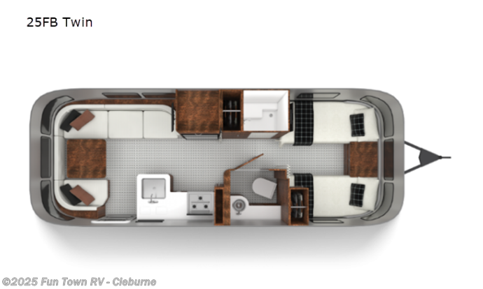 Call now about this 2023 Airstream Globetrotter 25FB! 2023 Airstream Globetrotter 25FB - Used Travel Trailer For Sale by Fun Town RV - Cleburne in Cleburne, Texas