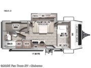 Call now about this 2022 Forest River No Boundaries NB19.8! 2022 Forest River No Boundaries NB19.8 - Used Travel Trailer For Sale by Fun Town RV - Cleburne in Cleburne, Texas features Slideout