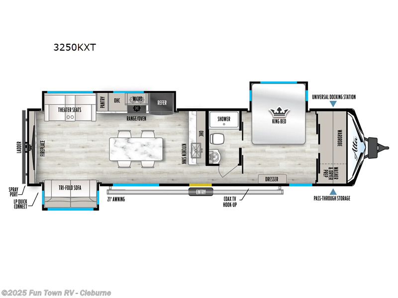 Call now about this 2025 East to West Alta 3250KXT! 2025 East to West Alta 3250KXT - New Travel Trailer For Sale by Fun Town RV - Cleburne in Cleburne, Texas features Slideout