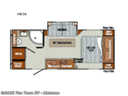 Call now about this 2025 Gulf Stream Yellowstone Vintage 19CSK! 2025 Gulf Stream Yellowstone Vintage 19CSK - New Travel Trailer For Sale by Fun Town RV - Cleburne in Cleburne, Texas features Slideout