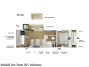 Call now about this 2026 Winnebago Thrive 24RKS! 2026 Winnebago Thrive 24RKS - New Travel Trailer For Sale by Fun Town RV - Cleburne in Cleburne, Texas features Slideout