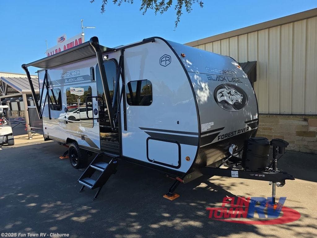 Email now about this 2026 Forest River Cherokee Wolf Pup Black Label 18RJBWBL! New 2026 Forest River Cherokee Wolf Pup Black Label 18RJBWBL available in Cleburne, Texas