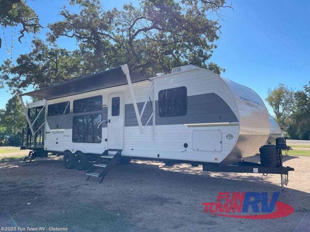 Email now about this 2025 Forest River Wildwood 32VERANDA! New 2025 Forest River Wildwood 32VERANDA available in Cleburne, Texas