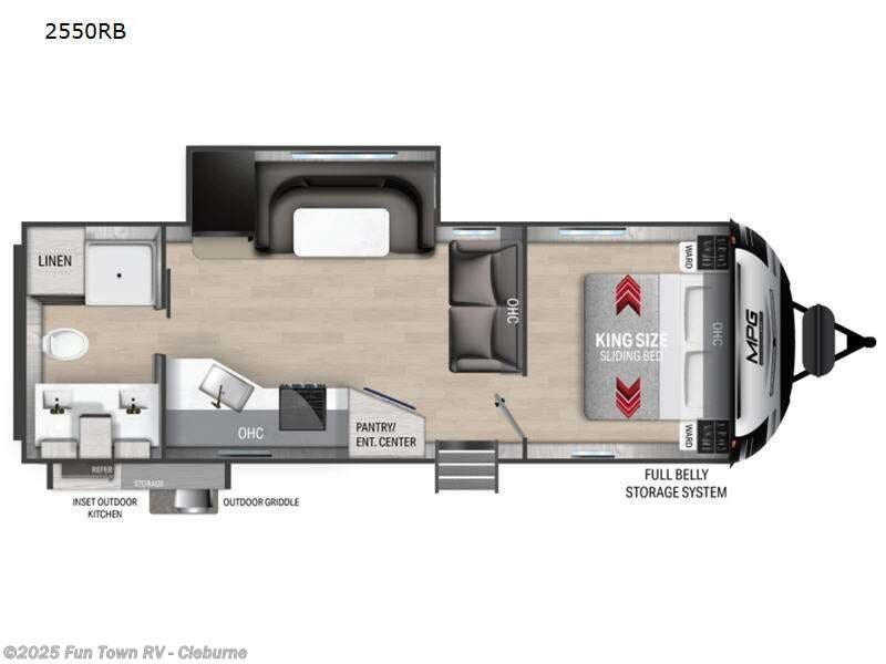 Call now about this 2023 Cruiser RV MPG 2550RB! 2023 Cruiser RV MPG 2550RB - Used Travel Trailer For Sale by Fun Town RV - Cleburne in Cleburne, Texas features Slideout