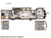 Call now about this 2025 Forest River Salem Grand Villa 44VIEW! 2025 Forest River Salem Grand Villa 44VIEW - New Destination Trailer For Sale by Fun Town RV - Cleburne in Cleburne, Texas features Slideout
