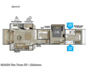 Call now about this 2026 Forest River Wildwood Heritage Glen 380WDR! 2026 Forest River Wildwood Heritage Glen 380WDR - New Fifth Wheel For Sale by Fun Town RV - Cleburne in Cleburne, Texas features Slideout