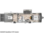 Call now about this 2022 Forest River XLR Hyperlite 3212! 2022 Forest River XLR Hyperlite 3212 - New Toy Hauler For Sale by Gauthiers' RV Center in Scott, Louisiana features LP Detector, Auxiliary Battery, Fireplace, Surround Sound System, Awning