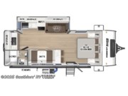 Call now about this 2025 Forest River Surveyor Legend 204MKLE! Floorplan of 2025 Forest River Surveyor Legend 204MKLE