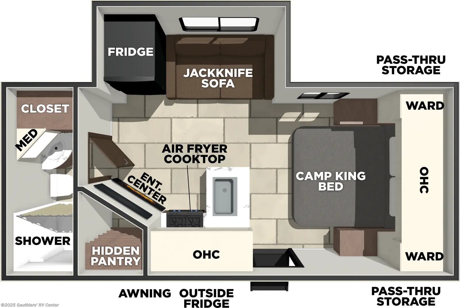 Call now about this 2026 Prime Time Tracer 195RB! Stock image for Prime Time Tracer. Options, colors and floorplan may vary.