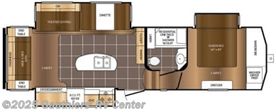 Call now about this 2016 Prime Time Crusader 315RST! 2016 Prime Time Crusader 315RST - Used Fifth Wheel For Sale by Gauthiers' RV Center in Scott, Louisiana features Pass Thru Storage, Refrigerator, Pleated Shades, Island Kitchen, Ladder
