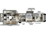 Call now about this 2026 Forest River Impression 360MYR! Floorplan of 2026 Forest River Impression 360MYR