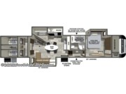 Call now about this 2026 Forest River Impression 36BR3! Floorplan of 2026 Forest River Impression 36BR3