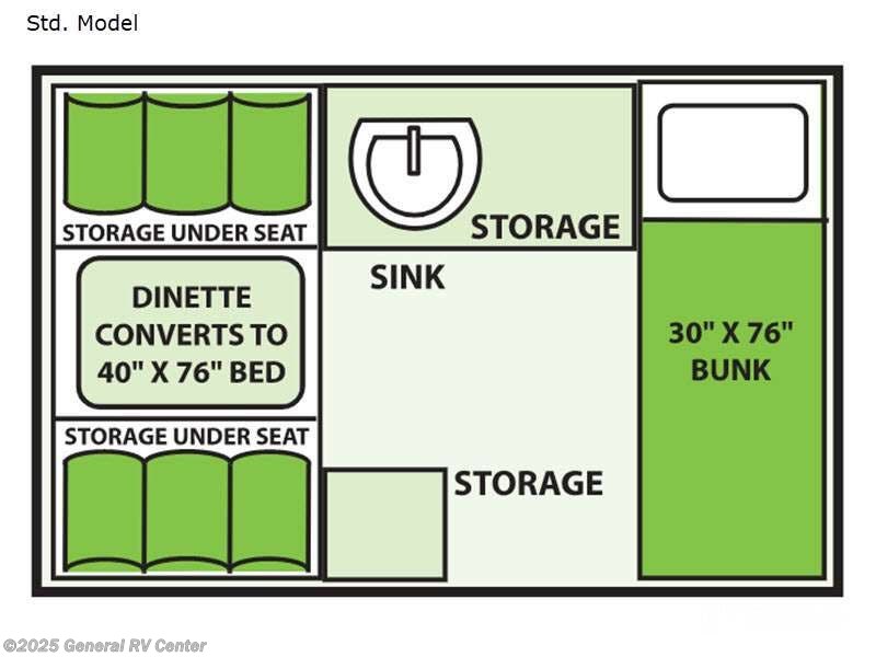 Call now about this 2025 Aliner Scout LITE! 2025 Aliner Scout LITE - New Popup For Sale by General RV Center in Brownstown Township, Michigan