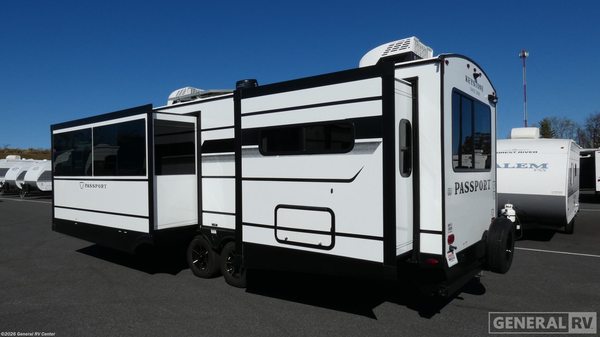 Contact us now about this 2026 Keystone Passport 2600FK! 2026 Passport 2600FK by Keystone from General RV Center in Elizabethtown, Pennsylvania