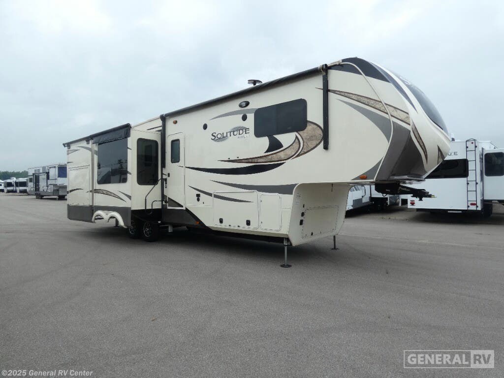 Email now about this 2018 Grand Design Solitude 360RL-5SLD! Used 2018 Grand Design Solitude 360RL-5SLD available in Wayland, Michigan