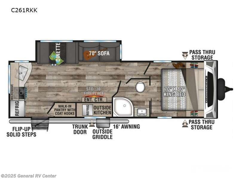 Call now about this 2021 K-Z KZ-CONNECT 261RKK-1SLD! 2021 K-Z KZ-CONNECT 261RKK-1SLD - Used Travel Trailer For Sale by General RV Center in Wayland, Michigan