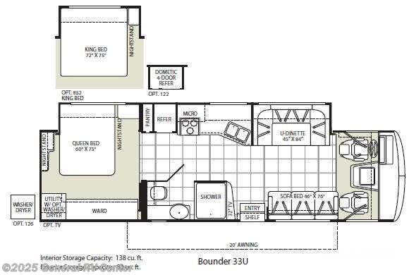 Call now about this 2010 Fleetwood Bounder Classic 33U-1SLD! 2010 Fleetwood Bounder Classic 33U-1SLD - Used Class A For Sale by General RV Center in Wayland, Michigan