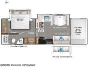 Call now about this 2025 Thor Motor Coach Four Winds 29K! 2025 Thor Motor Coach Four Winds 29K - New Class C For Sale by General RV Center in Wixom, Michigan features Slideout