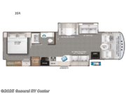Call now about this 2026 Thor Motor Coach Hurricane 35R! 2026 Thor Motor Coach Hurricane 35R - New Class A For Sale by General RV Center in Wixom, Michigan features Slideout