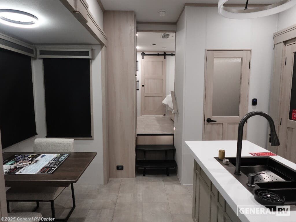 Call now about this 2026 Grand Design Solitude 380FL! 2026 Grand Design Solitude 380FL - New Fifth Wheel For Sale by General RV Center in Wixom, Michigan