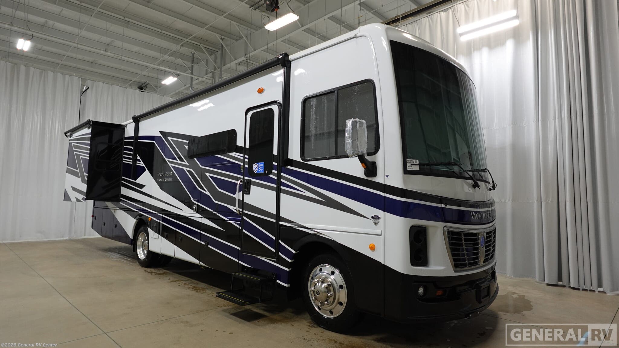 Email now about this 2026 Holiday Rambler Vacationer 33C! New 2026 Holiday Rambler Vacationer 33C available in Wixom, Michigan