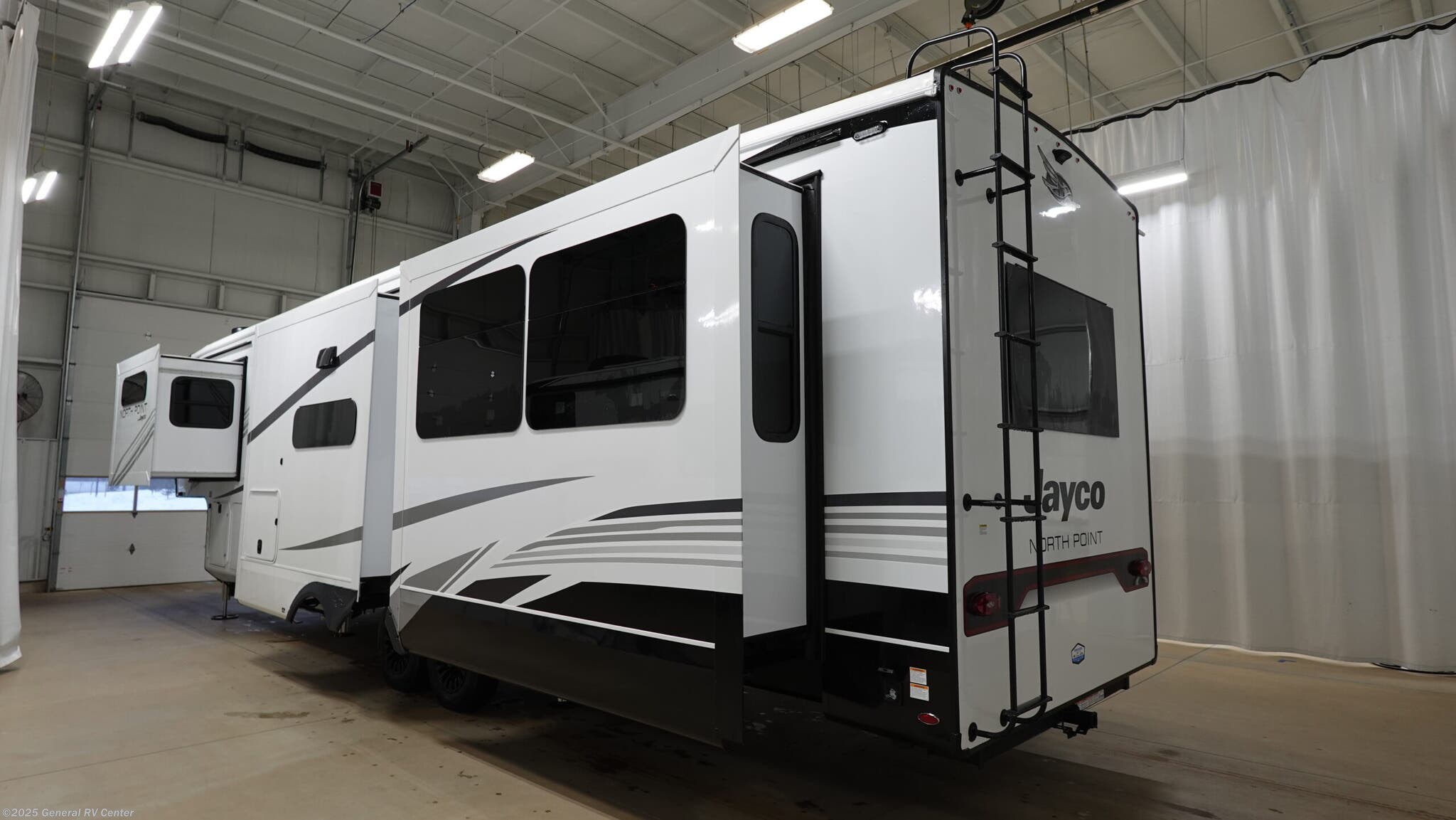 Contact us now about this 2026 Jayco North Point 381CKRE! 2026 North Point 381CKRE by Jayco from General RV Center in Wixom, Michigan
