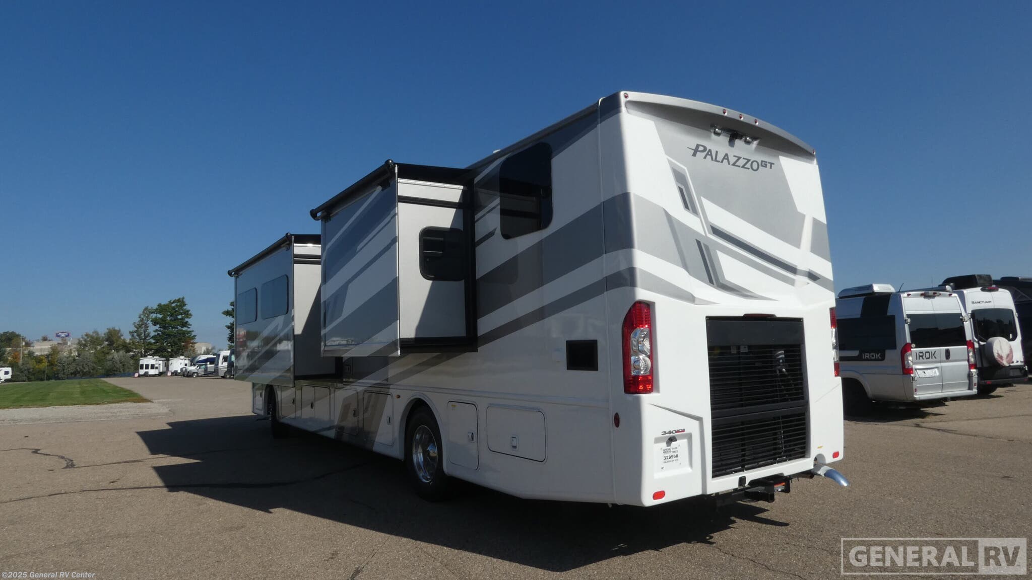 Contact us now about this 2026 Thor Motor Coach Palazzo GT 37.5! 2026 Palazzo GT 37.5 by Thor Motor Coach from General RV Center in Birch Run, Michigan