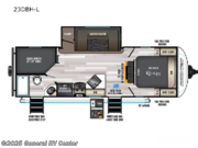 Call now about this 2022 Forest River Cherokee 23DBH-1SL! 2022 Forest River Cherokee 23DBH-1SL - Used Travel Trailer For Sale by General RV Center in Birch Run, Michigan