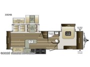 Call now about this 2017 Keystone Cougar 33SAB-3SL! 2017 Keystone Cougar 33SAB-3SL - Used Travel Trailer For Sale by General RV Center in Birch Run, Michigan