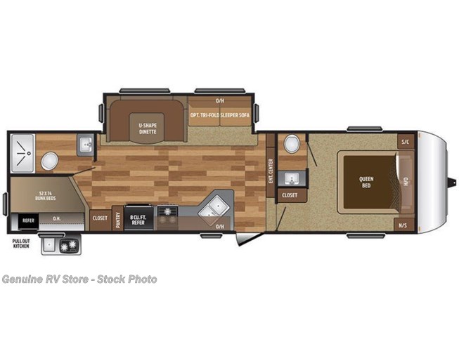 2018 Keystone Hornet Hideout 281DBS 2018 Keystone Hornet Hideout 281DBS