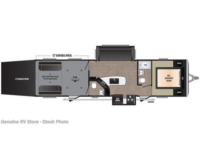 2019 Keystone Fuzion Impact 332 2019 Keystone Fuzion Impact 332