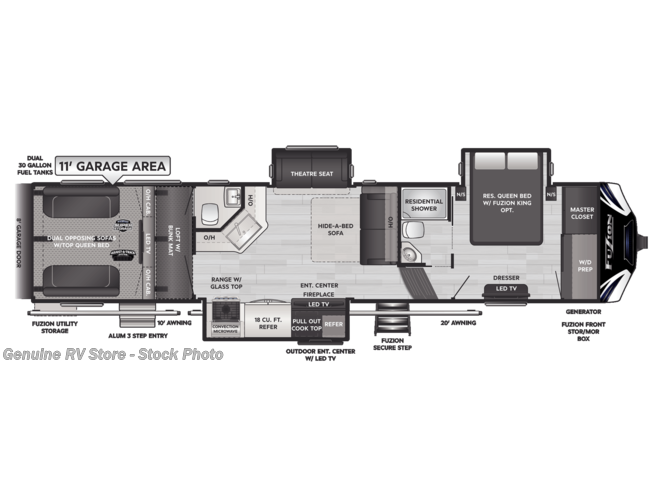 2022 Keystone Fuzion 379 2022 Keystone Fuzion 379
