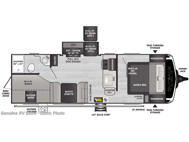 2022 Keystone Outback 244UBH 2022 Keystone Outback 244UBH