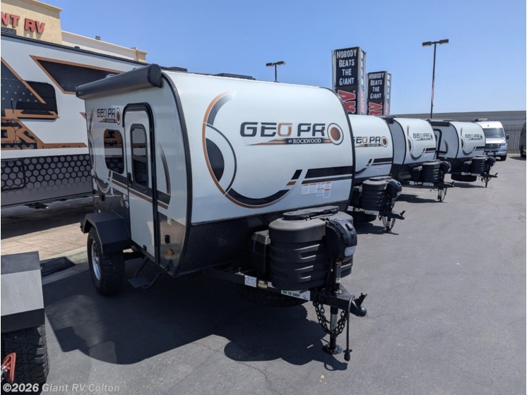 Email now about this 2025 Forest River Rockwood Geo Pro G12SA! New 2025 Forest River Rockwood Geo Pro G12SA available in Colton, California