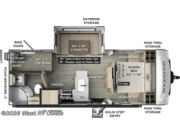 Call now about this 2026 Forest River Rockwood Mini Lite 2520BH! 2026 Forest River Rockwood Mini Lite 2520BH - New Travel Trailer For Sale by Giant RV in Colton, California